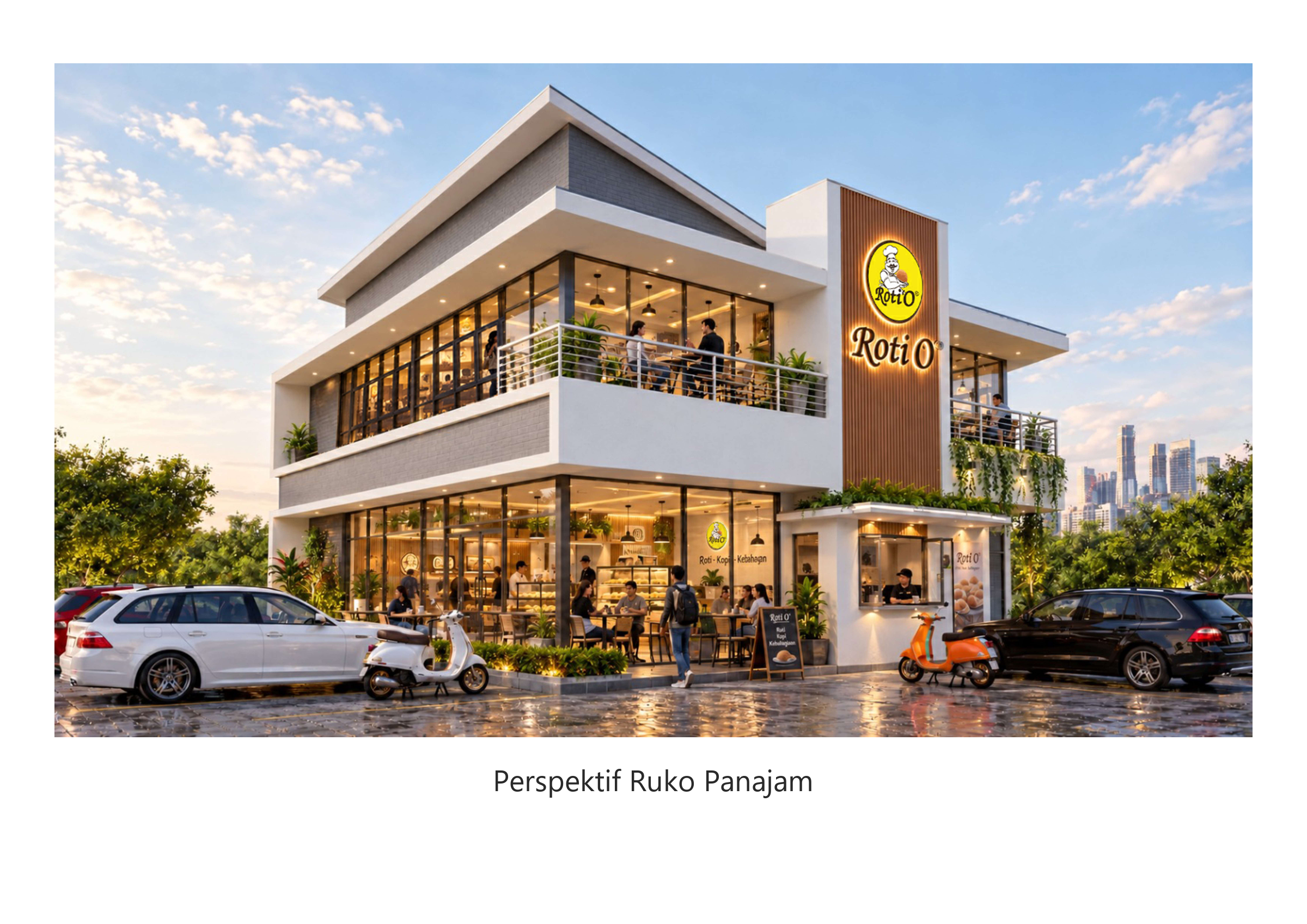 Bangunan Komersial Kafe